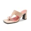 Modest / Simple White Street Wear Womens Sandals 2022 7 cm Stiletto Heels Open / Peep Toe Sandals High Heels