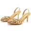 Schöne Weiß Strass Brautschuhe 2023 7 cm Stilettos Spitzschuh Hochzeit Sandaletten Hochhackige