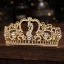 Niezwykły Złote Rhinestone Stop Ozdoby Do Włosów Ślubne 2022 Ślub Tiara