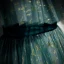 Chic / Beautiful Jade Green Prom Dresses 2022 A-Line / Princess Off-The-Shoulder Star Sequins Short Sleeve Backless Sash Floor-Length / Long Formal Dresses