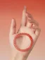 Chic / Beautiful Gradient-Color Red Handmade  Agate Bracelet Accessories 2025