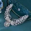 Charmant Argenté Faux Diamant Alliage Mariage Accessoire Cheveux Mariage 2024
