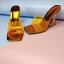 Fashion Transparent Silver Street Wear Summer Womens Sandals 2022 8 cm Stiletto Heels Crystal Open / Peep Toe Sandals High Heels