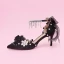 Schön Weiß Applikationen Schleife Brautschuhe 2023 Perle Strass Knöchelriemen 9 cm Stilettos Spitzschuh Hochzeit Sandaletten Hochhackige