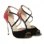 Sexy Schwarz Ball Sandalen Damen 2022 X-Riemen 11 cm Stilettos Peeptoes Sandaletten Hochhackige
