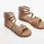 Simple Noire Plage Désinvolte Plate Sandales Femme 2022 Été Bride Cheville Peep Toes / Bout Ouvert Sandales
