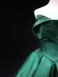 Élégant Vert Robe De Bal 2025 Robe Boule Bustier Sans Manches Dos Nu Longue Promo Robe De Ceremonie