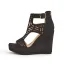 Roman Grey Street Wear Womens Sandals 2022 11 cm Wedges Open / Peep Toe Sandals