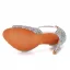 Sexy Multifarben Strass Brautschuhe 2022 Knöchelriemen 11 cm Stilettos Peeptoes Hochzeit Hochhackige