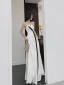 Modest / Simple Fashion Ivory Prom Dresses 2022 A-Line / Princess Strapless Sleeveless Backless Floor-Length / Long Formal Dresses