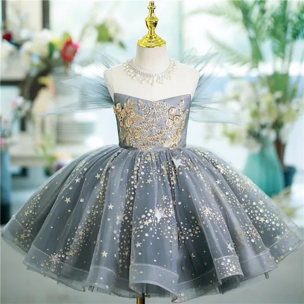 Bling Flower Girl Dresses