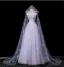 Chic / Beautiful Lavender Appliques Rhinestone Prom Dresses 2025 A-Line / Princess Strapless Sleeveless Backless Floor-Length / Long Formal Dresses