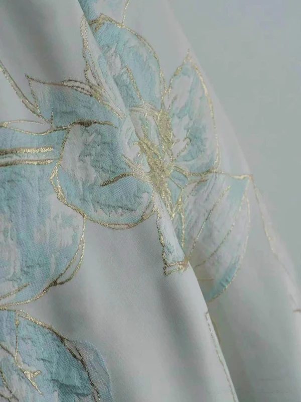 Chic / Beautiful Sage Green Printing Satin Prom Dresses 2023 A-Line / Princess Strapless Sleeveless Backless Floor-Length / Long Prom Formal Dresses