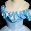 Elegant Sky Blue Lace Butterfly Prom Dresses 2023 Ball Gown Scoop Neck Ruffle Short Sleeve Backless Sequins Floor-Length / Long Prom Formal Dresses