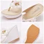 Bohemia White Appliques Outdoor / Garden Womens Sandals 2023 10 cm Wedges Open / Peep Toe Sandals