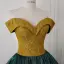 Vintage / Retro Dark Green Floor-Length / Long Prom Dresses 2026 Ball Gown Strapless Sleeveless Backless Formal Dresses