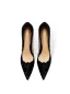 Sexy Black Evening Party Lace Flower Pumps 2026 6 cm Stiletto Heels Pointed Toe Pumps High Heels