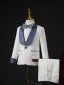 Fashion Ivory 4-piece Prom Boys Wedding Suits 2023 Coat Pants Shirt Tie