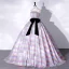 Fashion Multi-Colors Satin Prom Dresses 2022 Ball Gown Strapless Bow Sleeveless Backless Floor-Length / Long Formal Dresses