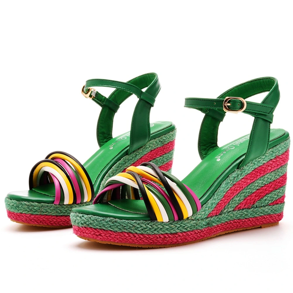 Dames Sandalen voor de Zomer Dames Wedge Platform Casual Sandalen Kunstleer Gesloten Teen Holle Kruis Enkelband Schoenen Comfortabele Zachte Outdoor Strandschoenen,Red,41 Dames Sandalen voor de Zomer Dames Wedge Platform Casual Sandalen Kunstleer Gesloten Teen Holle Kruis Enkelband Schoenen Comfortabele Zachte Outdoor Strandschoenen,Red,41
