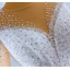 Luxe Ivoire Fait main Perlage Perle Paillettes Robe De Mariée 2022 Robe Boule Encolure Dégagée Manches Longues Chapel Train Mariage