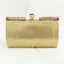Fashion Gold Rhinestone Sequins Evening Party Clutch Bags Metal 2022