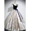 Elegante Schwarz Drucken Ballkleider 2023 Ballkleid Eckiger Ausschnitt Kurze Ärmel Rückenfreies Schleife Lange Ball Festliche Kleider
