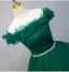 Vintage Dunkelgrün Strass Ballkleider 2025 A Linie Off Shoulder Ärmellos Rückenfreies Lange Ball Festliche Kleider