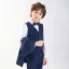 Navy Blue Long Sleeve 6-piece Wedding Boys Wedding Suits 2025 Body Jewellery Coat Pants Shirt Tie Vest