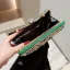 Sparkly Green Rhinestone Evening Party Clutch Bags 2025 Alloy