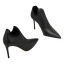 Simple Noire Désinvolte Escarpins 2023 Cuir 8 cm Talons Aiguilles À Bout Pointu Escarpins Talons Hauts