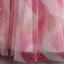 Chic / Beautiful Red Glitter Printing Birthday Flower Girl Dresses 2024 Ball Gown Scoop Neck Sleeveless Sash Bow Floor-Length / Long