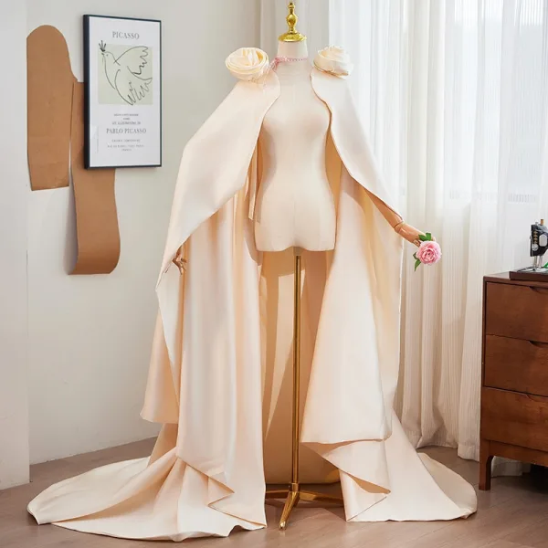 champagne formal evening dress Formal Long Mother of the Bride Dress – The Dress Outlet main image 0