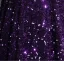 Sparkly Purple Sequins Evening Dresses 2026 A-Line / Princess V-Neck Short Sleeve Backless Floor-Length / Long