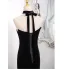 Sexy Black Evening Dresses 2024 Ball Gown Strapless Sleeveless Backless Sweep Train Evening Party Formal Dresses