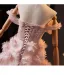 Luxury / Gorgeous Blushing Pink Beading Appliques Prom Dresses 2025 A-Line / Princess Off-The-Shoulder Sleeveless Backless Floor-Length / Long Prom Formal Dresses