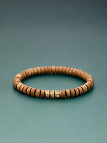 Vintage Brun Håndlaget Sandel Armbånd Tilbehør 2025