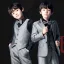 Fashion Grey 5-piece Long Sleeve Boys Wedding Suits 2022 Coat Pants Shirt Tie Vest Wedding