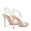 Transparent Sexy Black Evening Party Womens Sandals High Heels 2022 11 cm Stiletto Heels Open / Peep Toe Womens Sandals