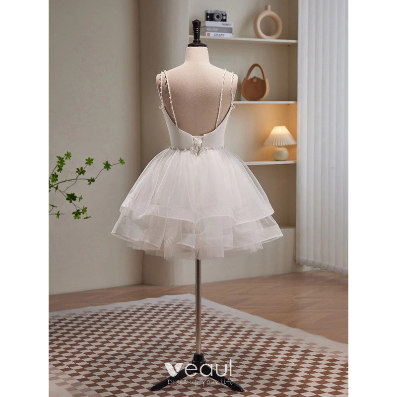 2023 Ladies Sexy Sleeveless Bra Open Back Dress With Pearl Backless  Suspenders Perfect For Weddings, Birthdays, And Parties From Strangerry,  $47.54