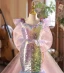 Unusual Blushing Pink Multi-Colors Sequins Birthday Flower Girl Dresses 2024 Trumpet / Mermaid Scoop Neck Sleeveless Backless Bow Detachable Sweep Train