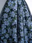 Elegant Black Floral Prom Dresses 2025 Ball Gown Off-The-Shoulder Short Sleeve Backless Floor-Length / Long Prom Formal Dresses