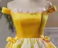 Fashion Yellow Homecoming Bow Short Graduation Dresses 2024 A-Line / Princess Off-The-Shoulder Sleeveless Backless