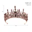 Vintage / Retro Rose Gold Crystal Rhinestone Wedding Tiara Bridal Hair Accessories Alloy 2022