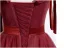 Chic / Beautiful Burgundy Floor-Length / Long Prom Dresses 2024 Ball Gown V-Neck Sleeveless Backless Prom Formal Dresses