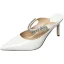 Charming Beige Rhinestone Evening Party Womens Sandals 2022 8 cm Stiletto Heels Pointed Toe Sandals High Heels