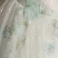 Élégant Blanche Perlage Paillettes Perle Robe De Bal 2026 Robe Boule Encolure Carrée Gonflée Manches Courtes Dos Nu Longue Robe De Ceremonie