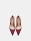 Mode Oud Roze Lakleer Gala Pumps 2025 10 cm Naaldhakken / Stiletto Spitse Neus Pumps Hoge Hakken