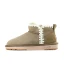 Comfortable Winter Brown Suede Snow Boots 2024 Street Wear Leather Round Toe Womens Boots