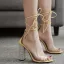 Affordable Sexy Nude Street Wear Womens Sandals 2022 Summer 11 cm Stiletto Heels Ankle Strap Open / Peep Toe Sandals High Heels